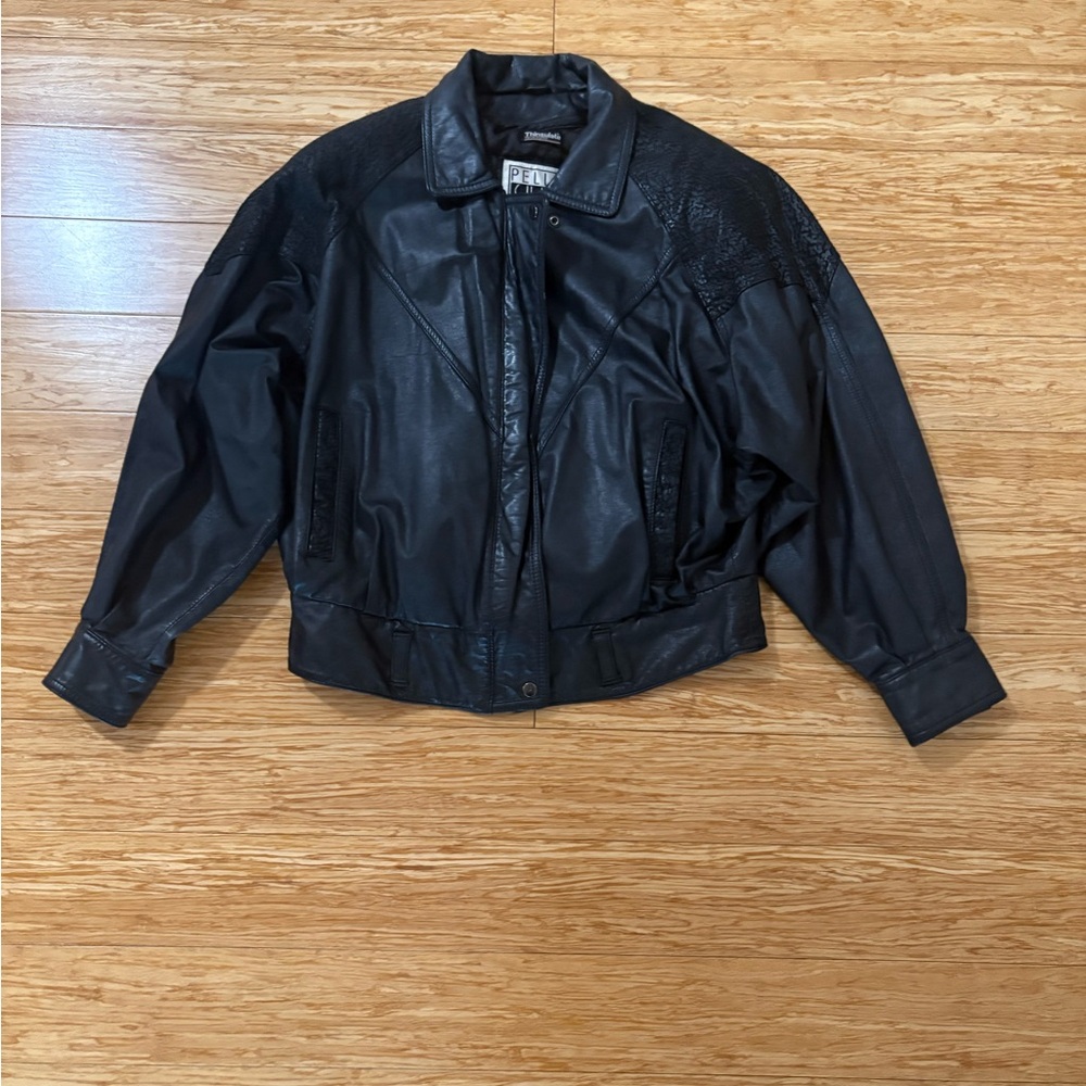 Leather Black Jacket